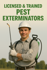 Licensed & Trained Pest Exterminators